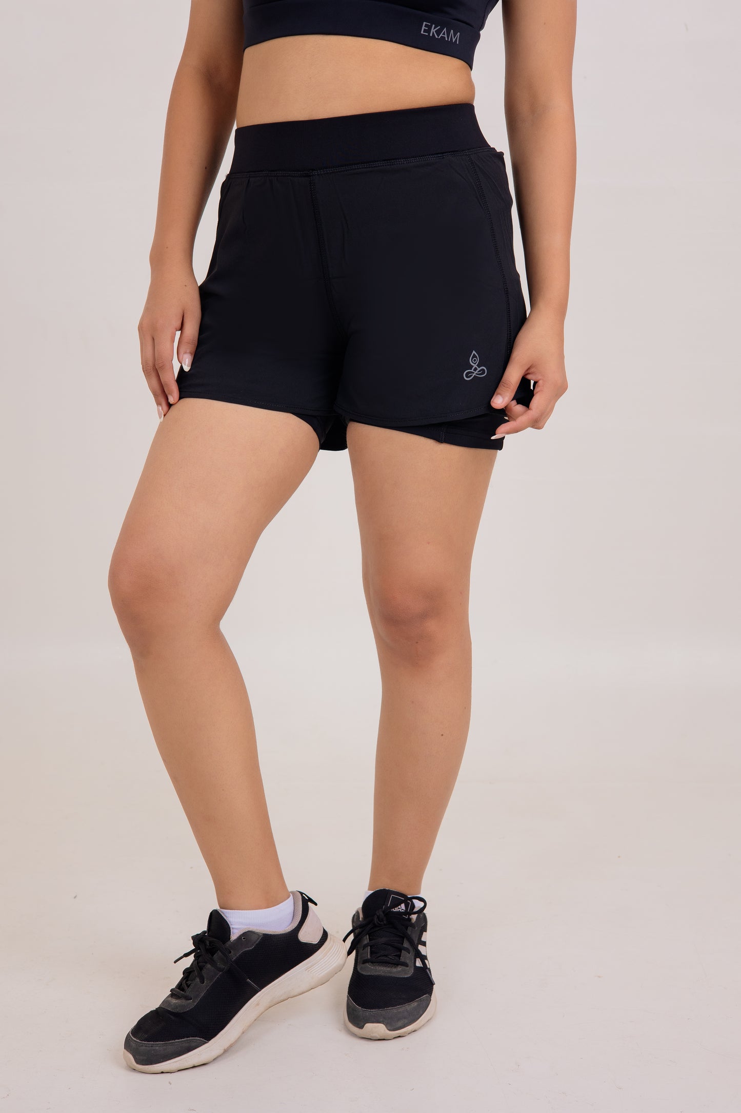 Black Surya Shorts
