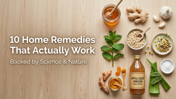 10 Home Remedies Proven by Science That Actually Work