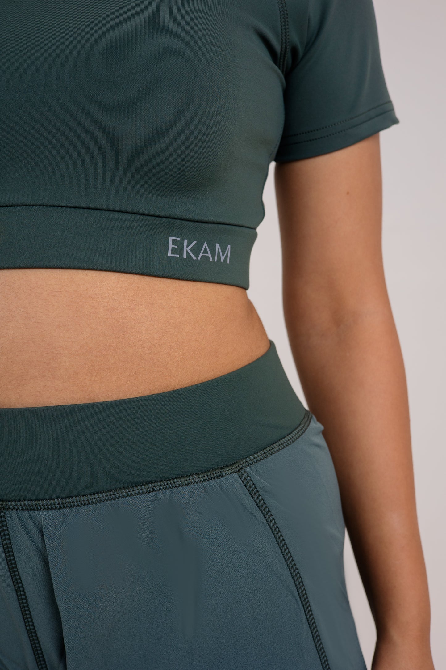 Mint Green Prithvi Crop Top