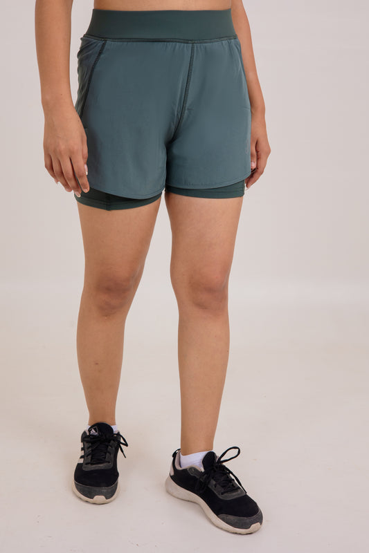 Mint Green Surya Shorts