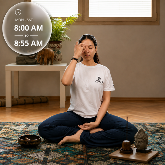 Pranayama session online 