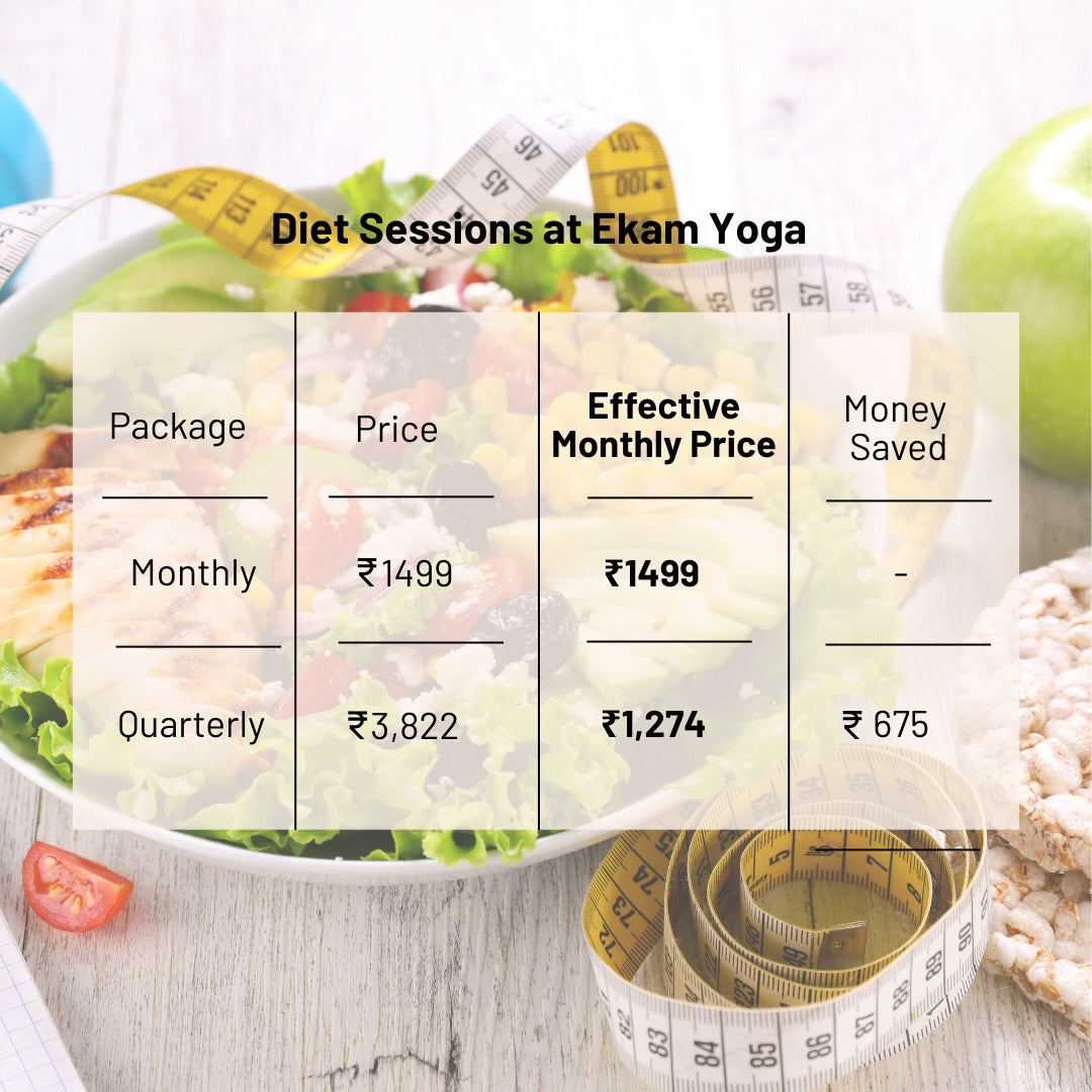 🥗 Diet Sessions at Ekam Yoga