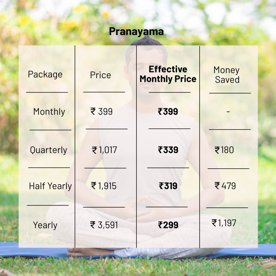 Benefits of pranayama