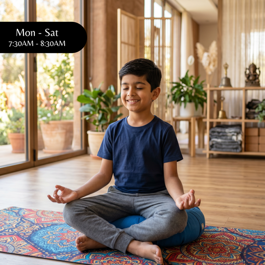 Kids yoga classes in the morning