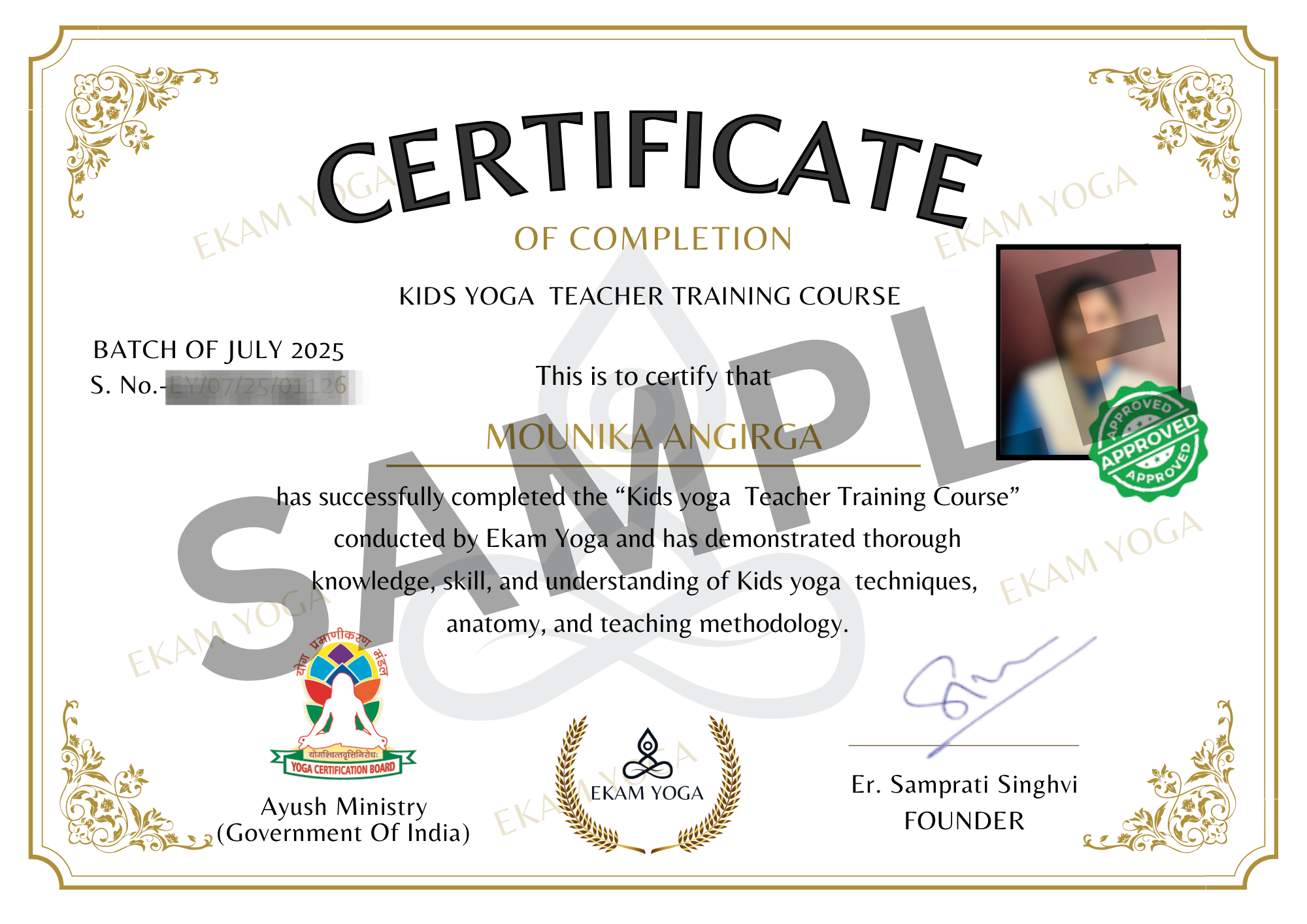 Advanced Yoga Therapy Master Certification