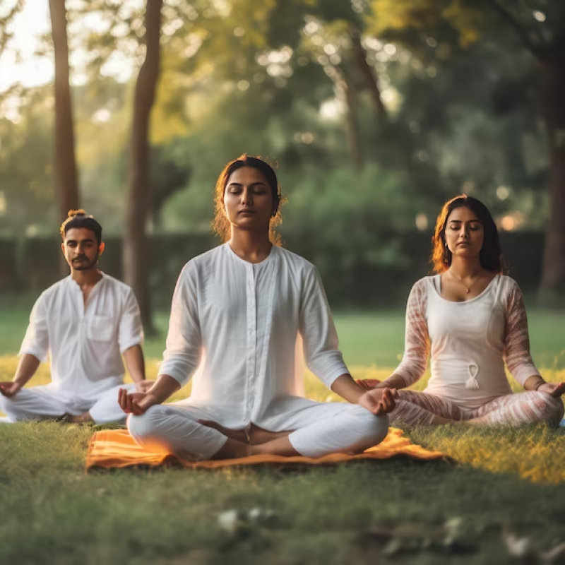 Shilpa Shetty Kundra leading a yoga masterclass at IIFA