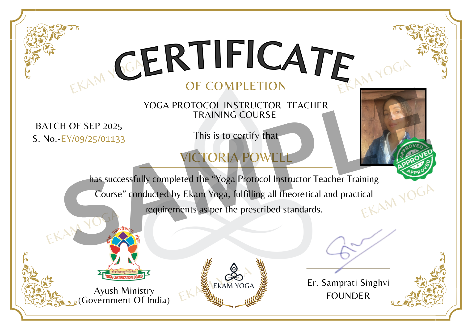 Basic Yoga Therapy Master Certification
