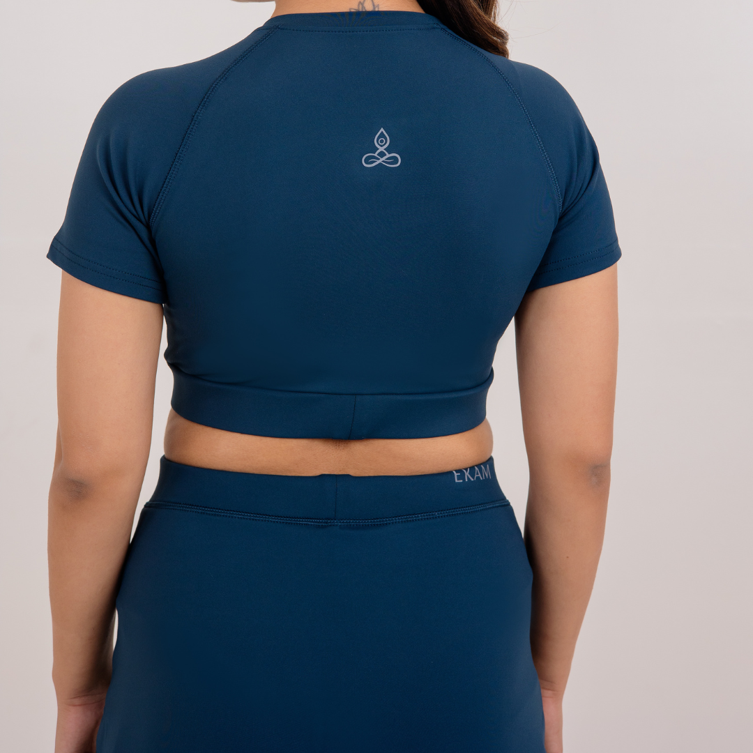 Airforce Blue Chandra Skirt