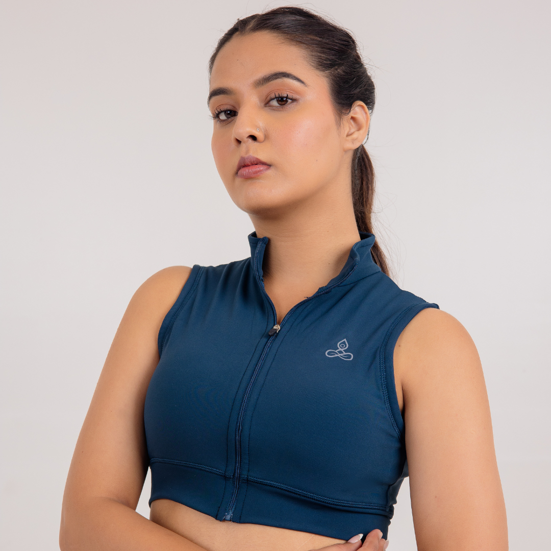 Airforce Blue Shakti Bra