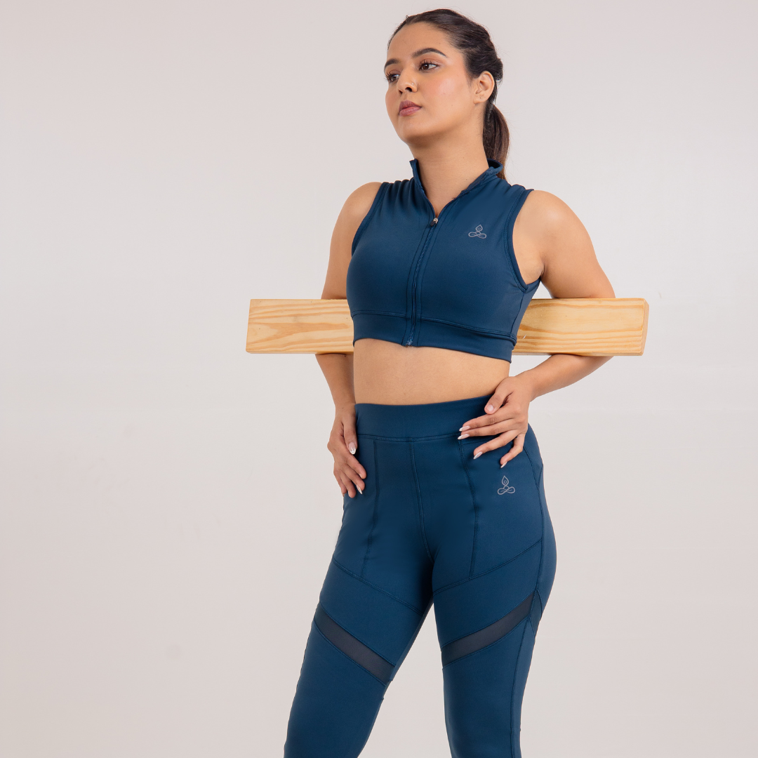 Airforce Blue Shakti Bra